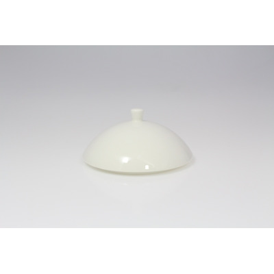 Biała, porcelanowa pokrywka Fine Dine marki RAK Porcelain do talerza Gourmet 29 cm. Klasyczny, minimalistyczny design o gładkiej powierzchni i zaokrąglonym