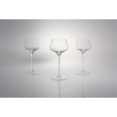 Handmade / Kieliszki do wina 220 ml - BEZBARWNY (5081)