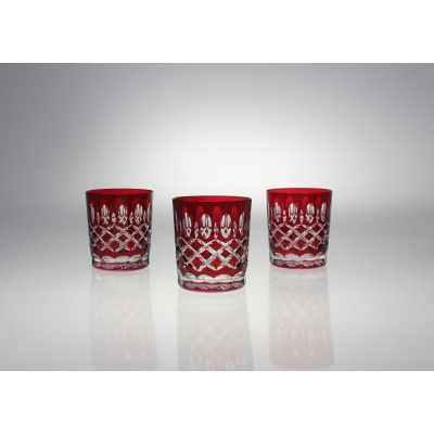 Szklanki kryształowe do whisky 280 ml - RUBIN (298 CARO)