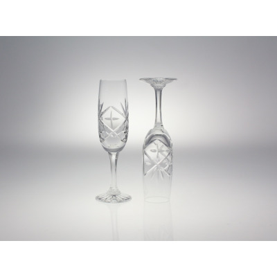 Kieliszki kryształowe do szampana 180 ml /2 szt./ - 1907 (ZA0715) 