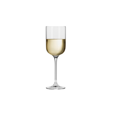 Kieliszki do wina białego 270 ml - Glamour (B156)