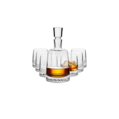 Komplet do whisky 7-częściowy - Fjord (KP-1533)