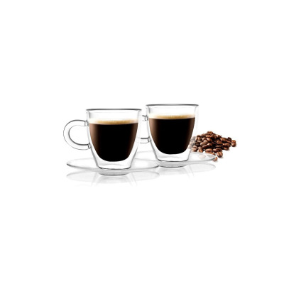 Filiżanki do espresso z podwójną ścianką 50 ml / 2 szt. - AMO (3055)