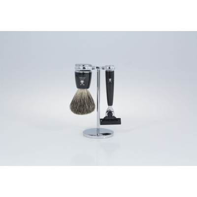 Zestaw do golenia MUHLE Rytmo - Czarny + Mach3 (S81M226SM3)