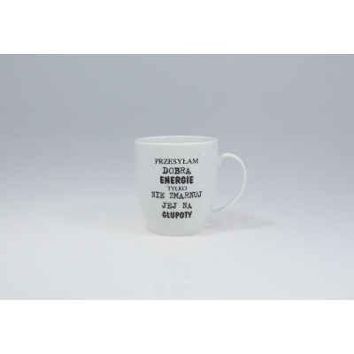 Kubek 380 ml - 6993A Dobra energia (Filip)