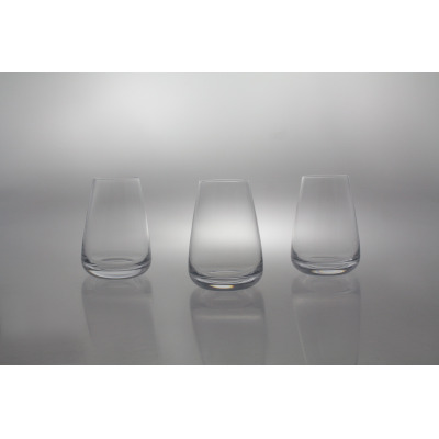 Handmade / Szklanki 500 ml - BEZBARWNE (B828)