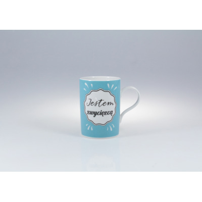 Kubek 300 ml - 7128A Jestem zwycięzcą (Leon)