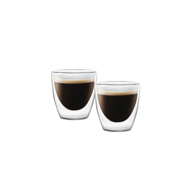 Filiżanki do espresso z podwójną ścianką 80 ml / 2 szt. - AMO (5837)