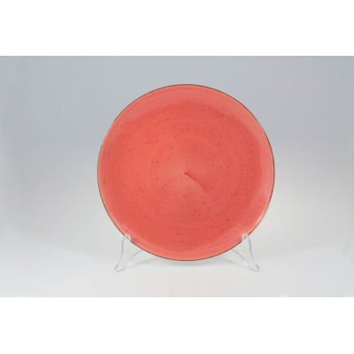 Talerz płytki 27 cm - 6630H Boss (czerwony)