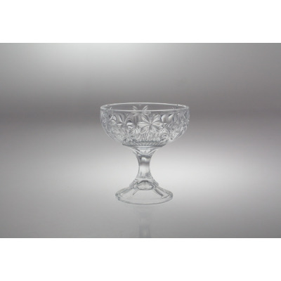 Salaterka kryształowa na nodze 14 cm - PERSEUS (410827098)