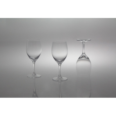 Handmade / Kieliszki do wina 125 ml - BEZBARWNE (8378)