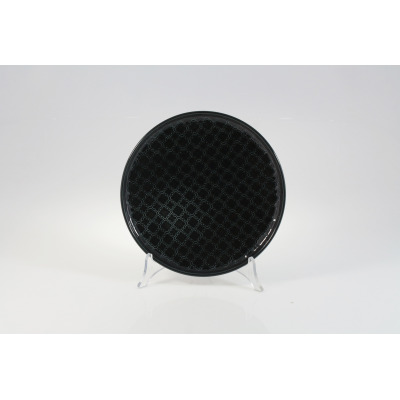 Talerz płytki 20 cm - K80E MARRAKESZ (czarny)