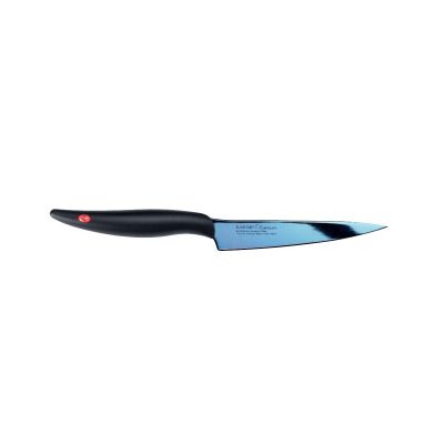 Kasumi Nóż uniwersalny kuty Titanium dł. 12 cm, niebieski (K-22012-B)