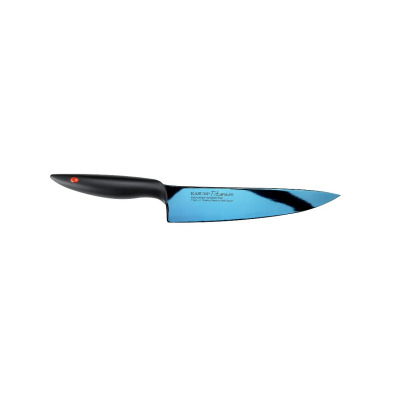 Kasumi Nóż szefa kuchni, kuty Titanium dł. 20 cm, niebieski (K-22020-B)