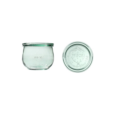 Słoiki z pokrywką / 580 ml - WECK Tulip (WE-744-100P)