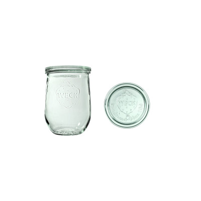 Słoiki z pokrywką / 1062 ml - WECK Tulip (WE-745-100P)