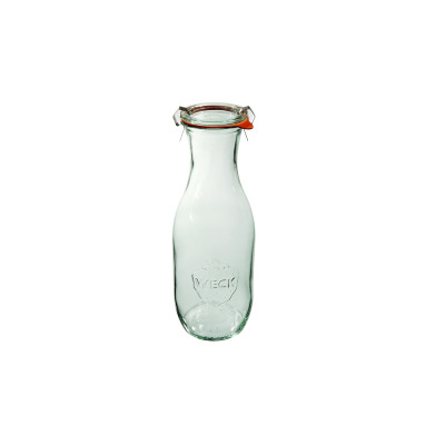 Butelka z pokrywką, uszczelką i 2 zapinkami / 1062 ml - WECK Saftflasche (WE-766-60PUZ)