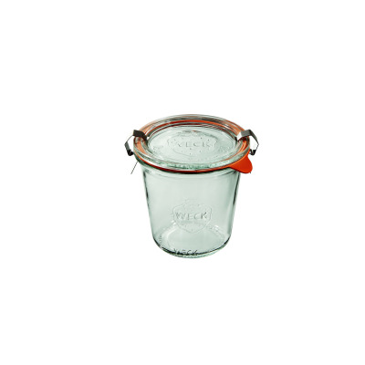 Słoiki z pokrywką, uszczelką i 2 zapinkami / 290 ml - WECK Sturz (WE-900-80PUZ)