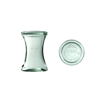 Słoiki z pokrywką / 370 ml - WECK Deli (WE-996-80P)