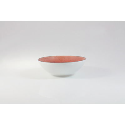 Talerz głęboki 18 cm - 6630W Boss (ceglasty/czarny)
