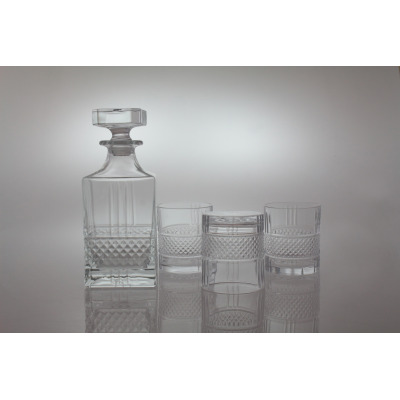Komplet kryształowy do whisky - Prestige Elegante (802398)
