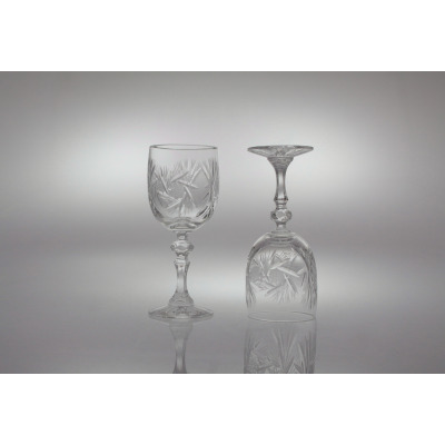 Kieliszki kryształowe goblet 240g - ZA1253/M-ZA247 (Z0481)