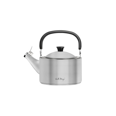 Czajnik 1,5 l z gwizdkiem / stalowy mat - Diamante (27855)