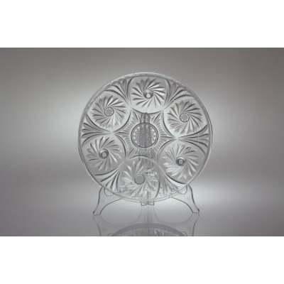 Tortownica kryształowa 29 cm - 1381 (200234)