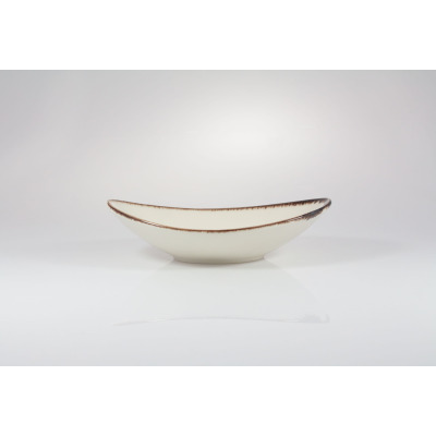 Miska łódka 25 x 16 cm - VANILLA (781180)