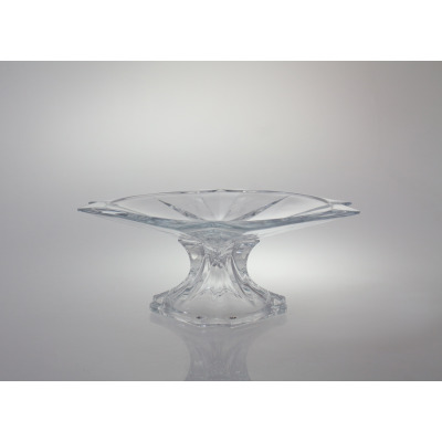 Patera kryształowa na nodze 33 cm - METROPOLITAN (410924629)