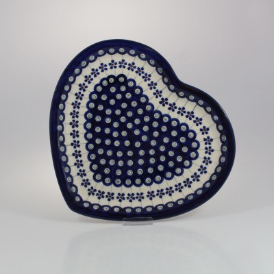 166A / Półmisek serce 25 x 27,4 cm - GU-1254A