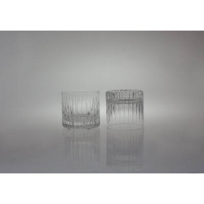Szklanki niskie kryształowe 280 ml - 1584 (Z0783)
