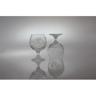 Kieliszki kryształowe do koniaku 250 ml - 3251 (Z0782) 