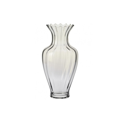 Wazon optyk pionowy 42 cm / Dymny-niebieski (D056)