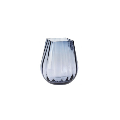 Wazon optyk pionowy 25,5 cm / Granat dymny (D058)