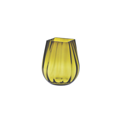 Wazon optyk pionowy 25,5 cm / Oliwka (D058)
