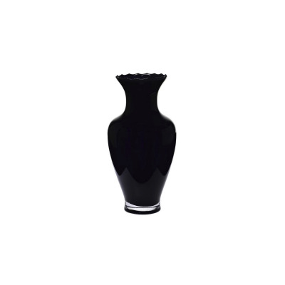 Wazon optyk pionowy 42 cm / Czarny (D056)