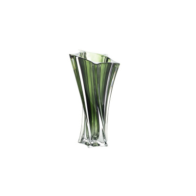 Wazon kryształowy 33 cm - Yoko Smokey Green (114976)