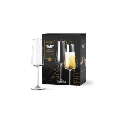 Kieliszki do szampana 210 ml / 6 szt. - Mary (802640)