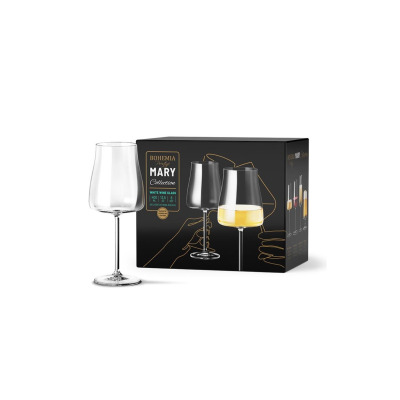 Kieliszki do wina 400 ml / 6 szt.- Mary (802626)