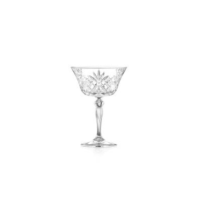 Kieliszki szampan płaski 260 ml / 6 szt. - Melodia (280600)