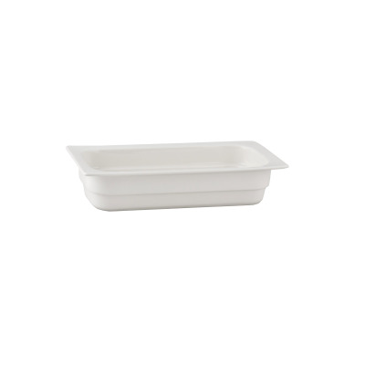 Naczynie GN 1/3-065, porcelana, białe, Buffet