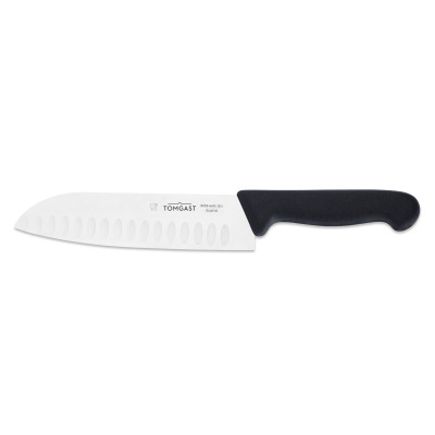 Nóż Santoku, 18 cm, szlif kulowy