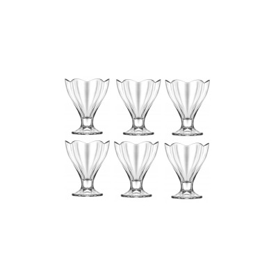 Pucharki do lodów 250 ml / 6 szt. - Lily (LIL425F)