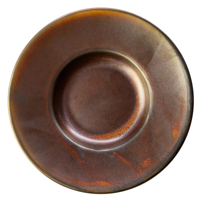 Spodek, 13 cm, brązowy, Fire