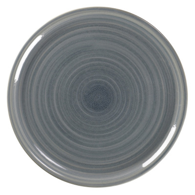 Talerz płaski, 33 cm, niebieski, Spot