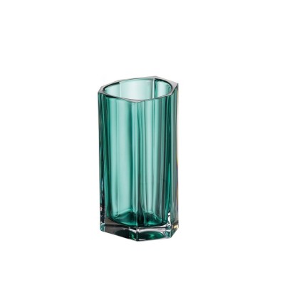 Wazon kryształowy 25 cm - Bazalt Green Full (127037)