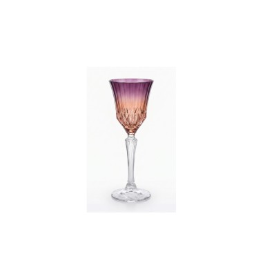 Kieliszki kryształowe do likieru 80 ml - Bella Pink Gradient (963668)