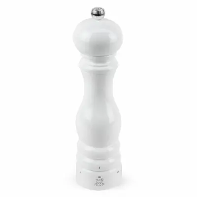 Młynek o soli kamiennej 22 cm - PARIS biały lakier, u-select (PG-2783400)