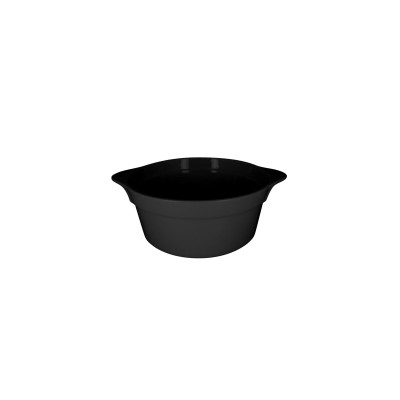 Neofusion Kociołek porcelanowy 112 ml, bez pokrywki, czarny